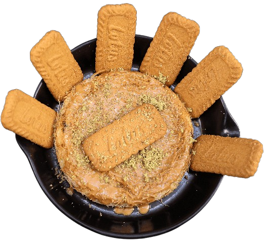 Lotus Biscoff Kunafa